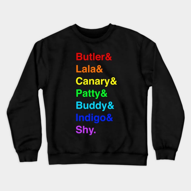 Color Kids Crewneck Sweatshirt by Rainbow Brite Forever